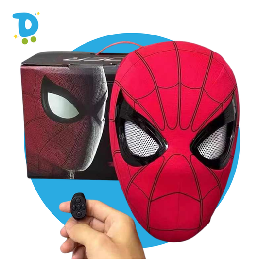 Máscara Spiderman PREMIUM con ojos movibles